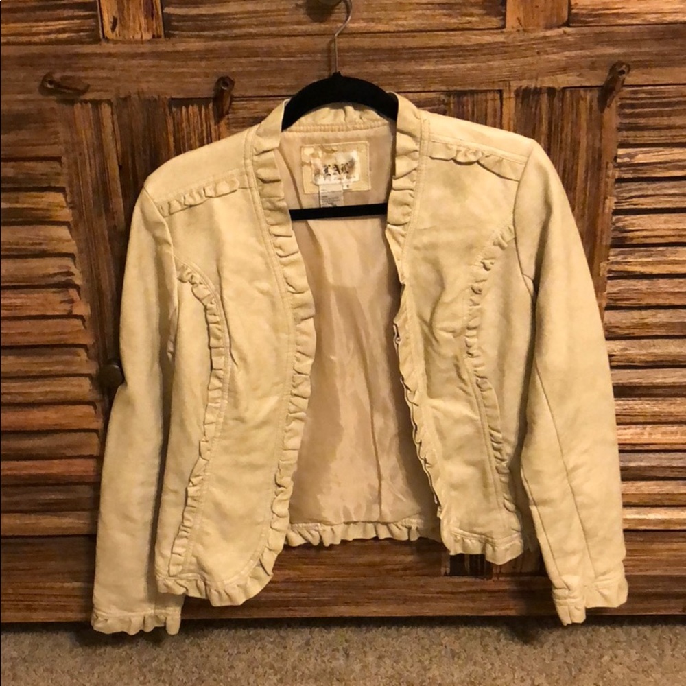 Faux Leather Jacket